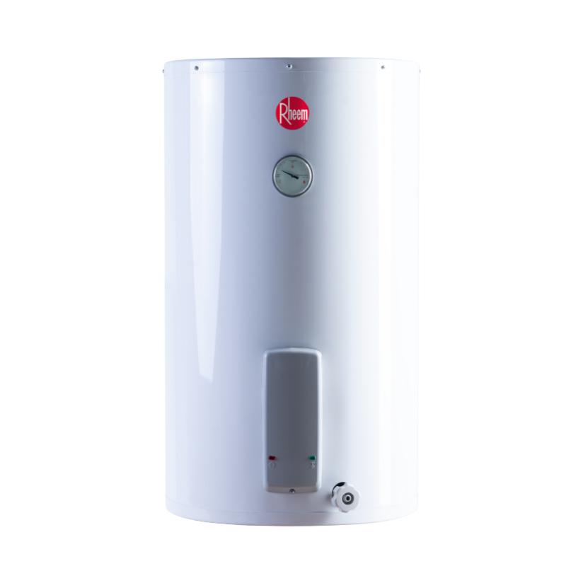 TERMOTANQUE RHEEM ELECTRICO COLGAR 85 LTS CARGA INFERIOR (BLANCO)