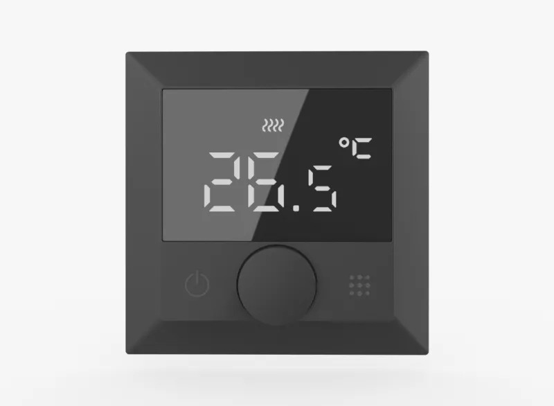 TERMOSTATO NEGRO WIFI HY510 220V