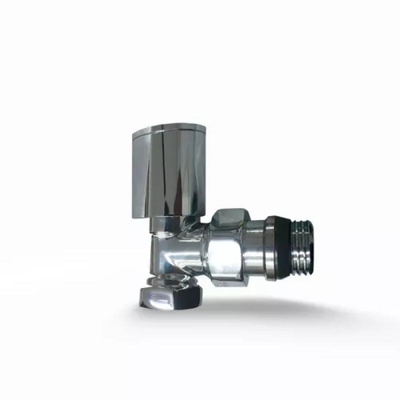 VALVULA 1/2" ESCUADRA CROMADA