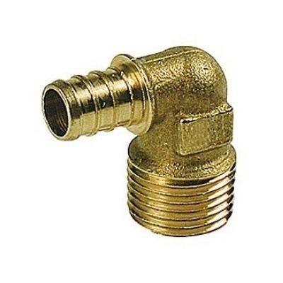 Codo Racor con rosca macho Giacomini 1" X 1"