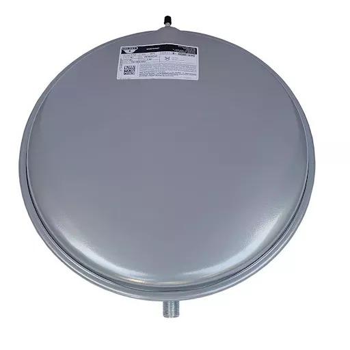 VASO EXPANSION ZILMET 8 LITROS | TIPO LENTEJA ROSCA 1/2" GAS X180º- (390MM./H: 81 MM)