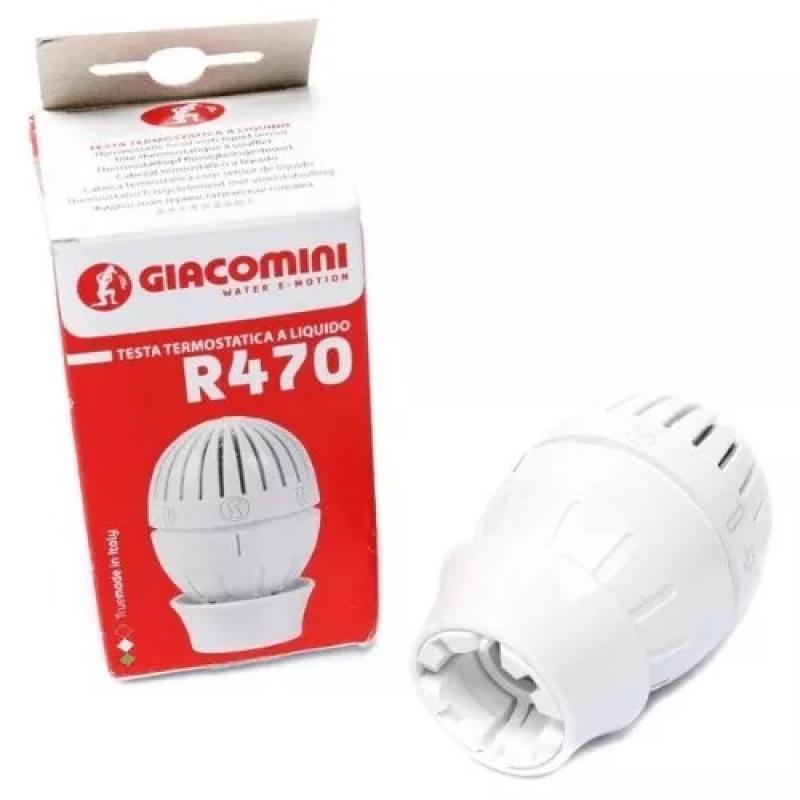 CABEZAL TERMOSTATICO R470 GIACOMINI 1/2"
