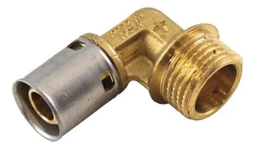 CODO ROSCA MACHO PRESS FITTING TIEMME 16 MM X 1/2"