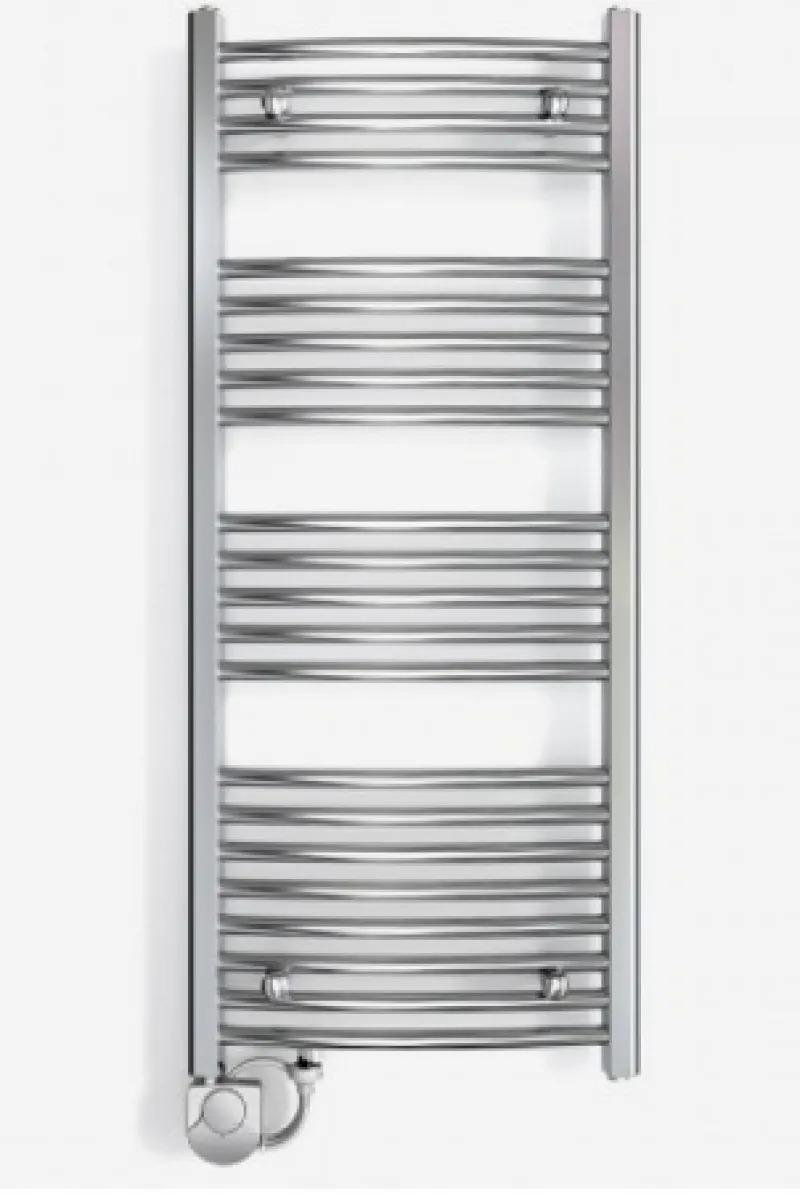 TOALLERO ELECTRICO MARTINA 115 (CURVO) COLOR CROMADO IZQUIERDO 500W