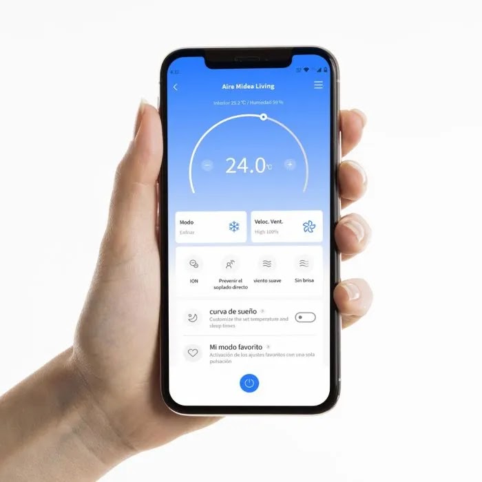Split Midea inverter Smart 7525 kCal/h Frío Calor