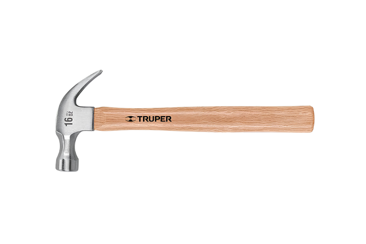 Truper Martillo Uña Curva 16 Oz 16752