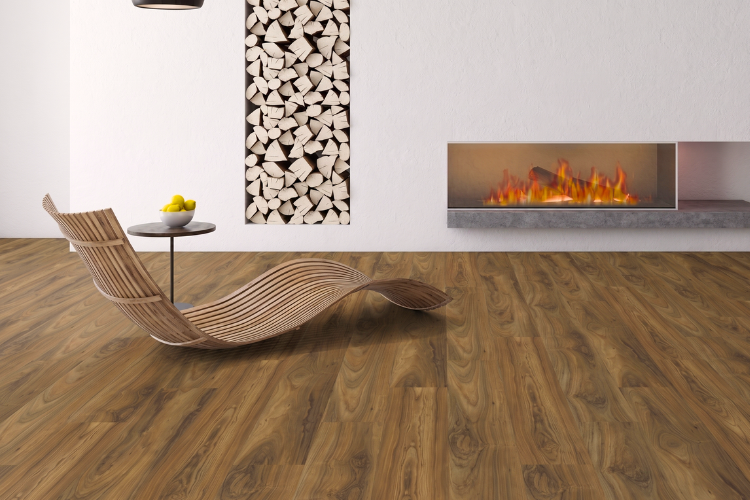 Piso Flotante Melamínico Kaindl Aquapro Blackwood 8 mm
