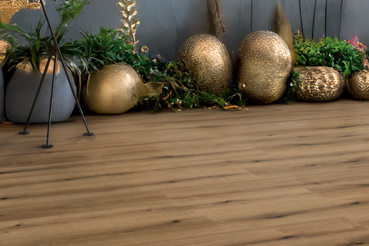Piso Melamínico Kaindl AquaPro Oak Evok Sunset K5574 8mm