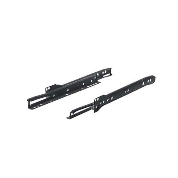 Hafele Corredera Z Negra 500mm (Par) 423.07.350