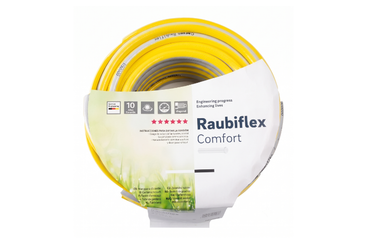 Manguera Raubiflex REHAU 1/2" x 20 m Código 334699.001 | Manguera de Riego Reforzada de Alta Durabilidad