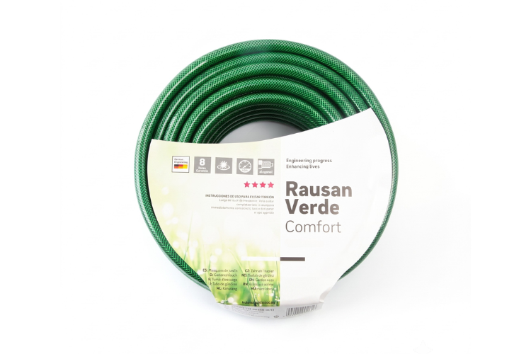 Manguera de Riego REHAU Rausan 1" x 25 m Código 097893.100 | Manguera Reforzada Industrial de Gran Caudal