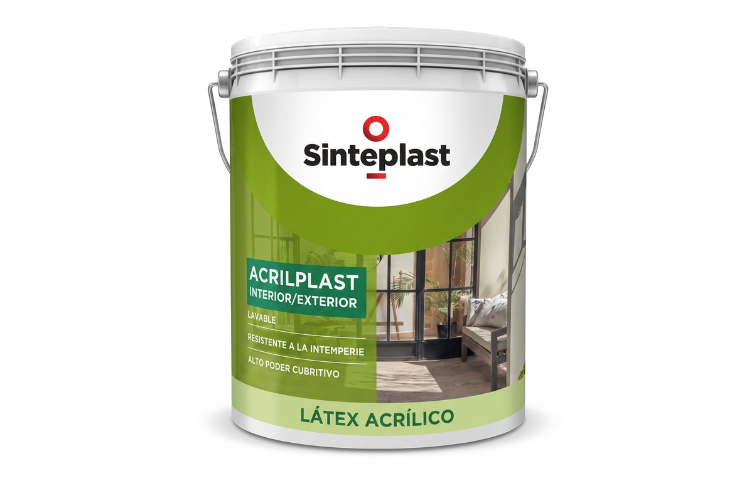 Pintura Látex Interior y Exterior Sinteplast Acrilplast Verde Foresta 20 Litros | Acrílico Mate Profesional Código 82015617