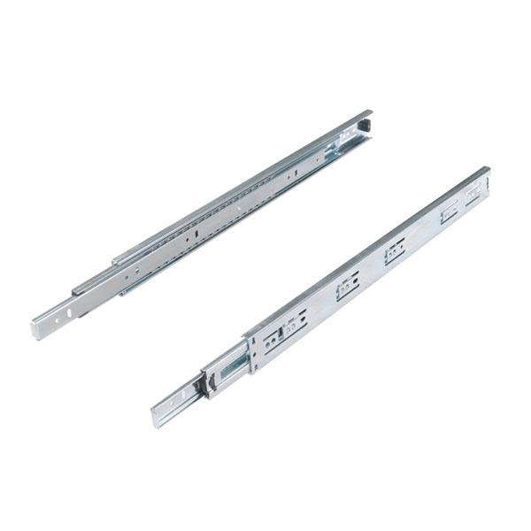 Hafele Guía Telescópica Push 45kg 450mm Galvanizada 494.02.084