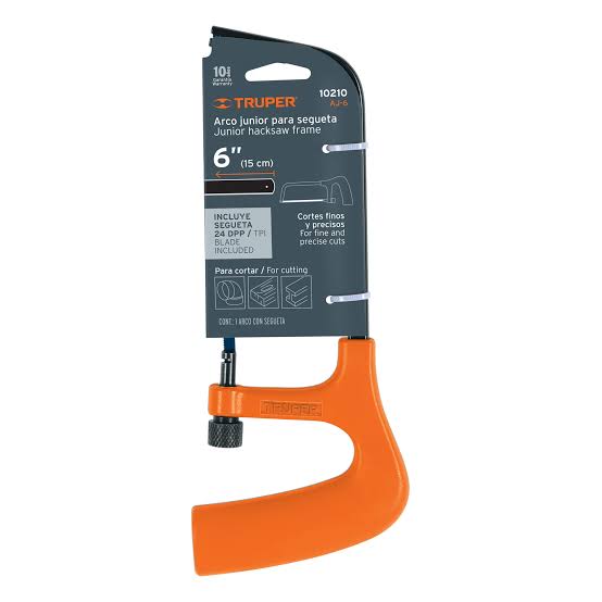 Arco de Sierra Junior Truper 6" (Código 10210 — Modelo AJ-6)