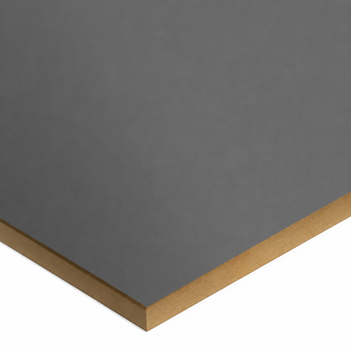 Placa MDF Melamínico Grafito Faplac 1,83 x 2,75 m 18 mm - Línea Lisos