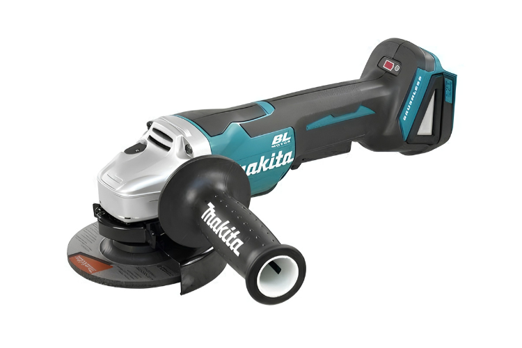 Amoladora Angular Inalámbrica Makita DGA455RF 18V LXT Motor BL 115mm (Kit Completo)