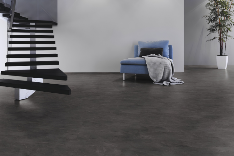 Piso Melamínico Kaindl AquaPro Slate Vulcano K2877 8mm