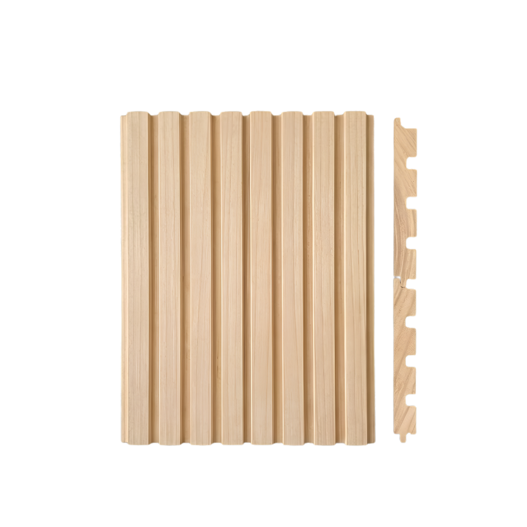 Machimbrado de Kiri / Timbó 1" x 4" Ranurado