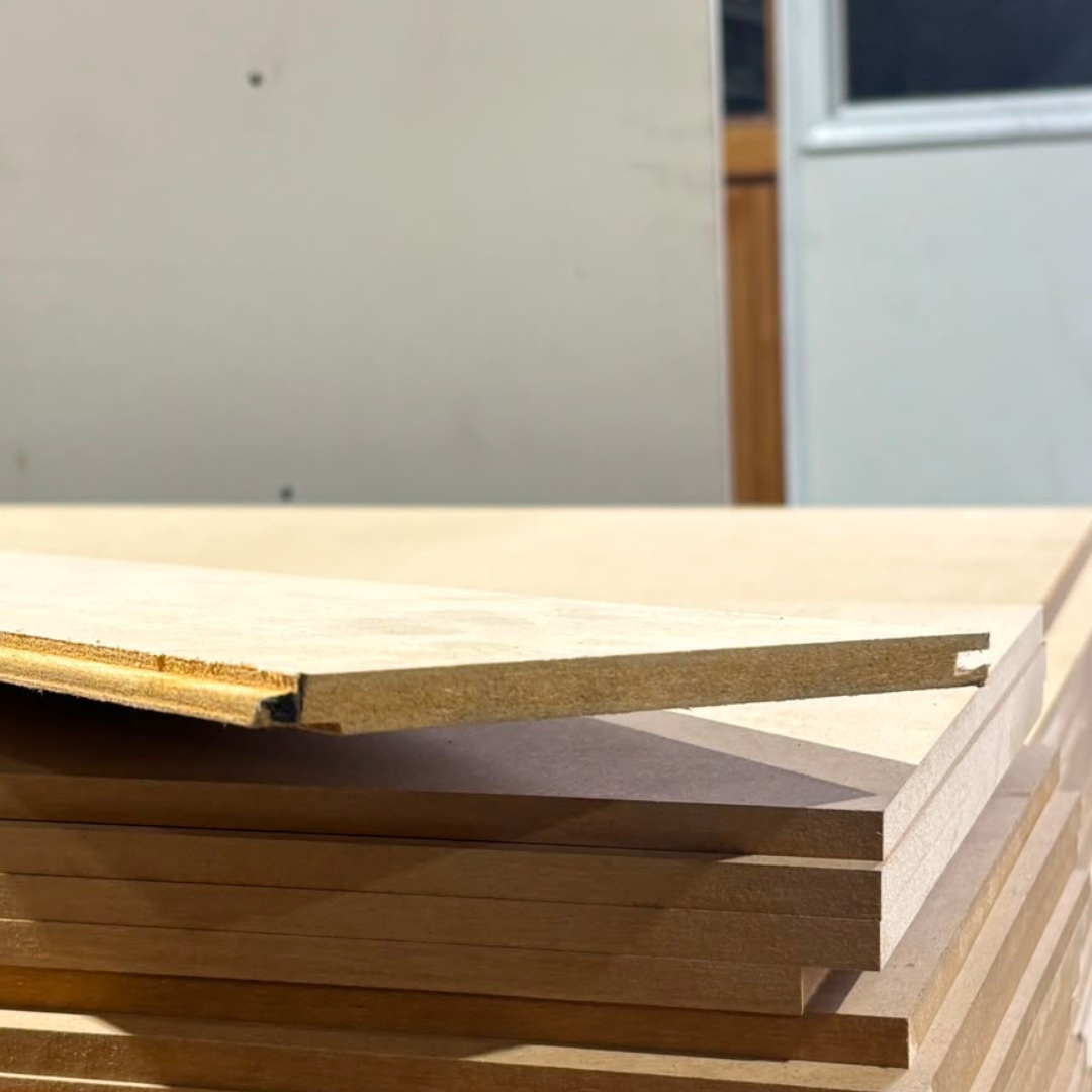 Machimbrado de MDF 1/2" x 6" Bajo Fondo