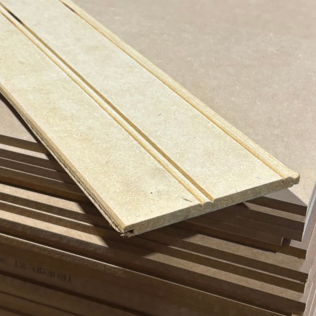 Machimbrado de MDF  Inglés