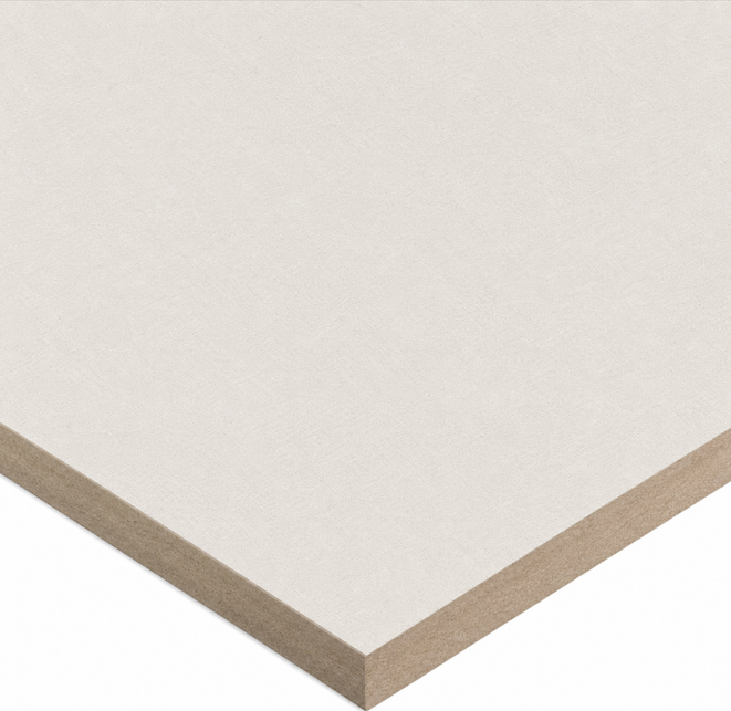 Placa MDF Melamínico Lino Chiaro Faplac 1,83 x 2,75 m 18 mm - Línea Hilados