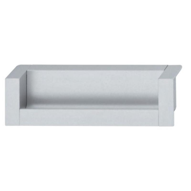 Hafele Cubeta Aluminio Plateado/Zamak 143x31mm 151.99.902