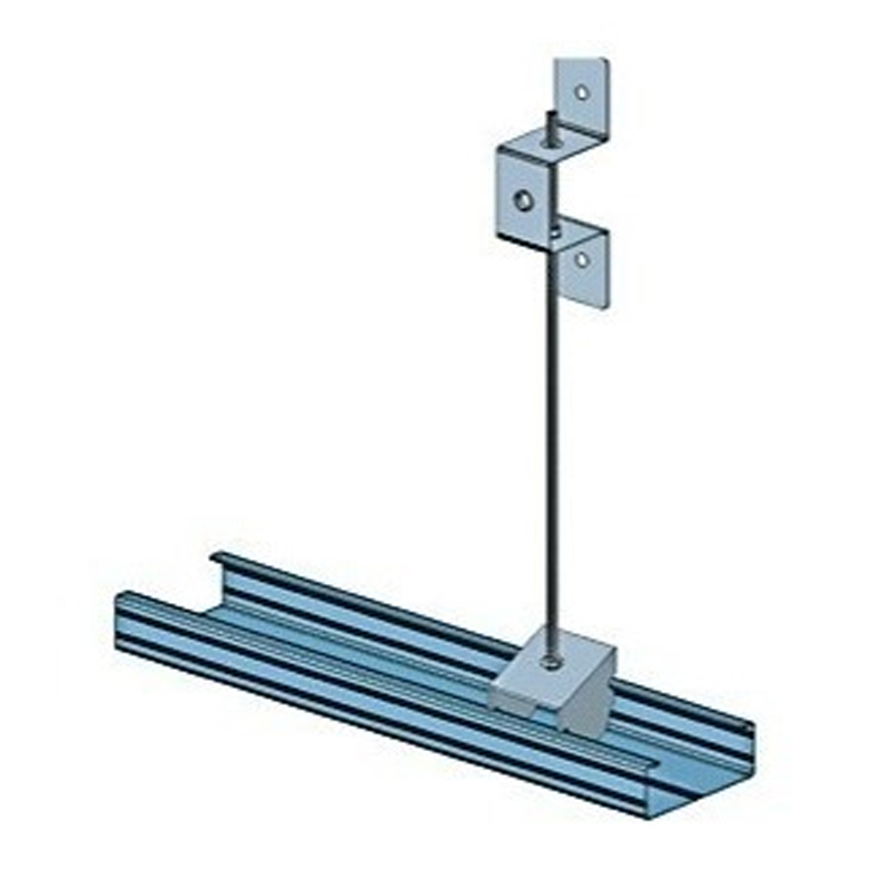 Knauf Varilla Roscada Galvanizada 1000mm – Fijación para Estructuras Metálicas