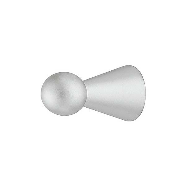 Hafele Botón Zamak Cromado Mate 11x24mm 133.89.400