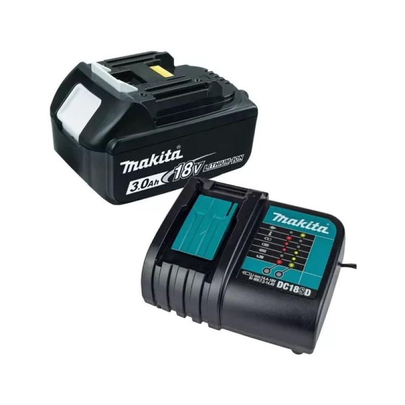 Combo Makita 191X00-6 – Cargador DC18SD + Batería 18V 3.0Ah LXT Original