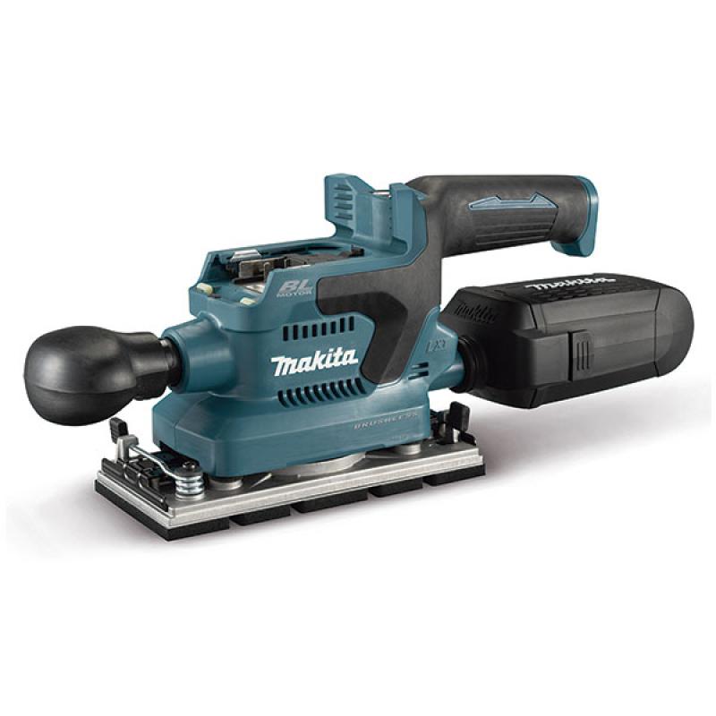 Lijadora Orbital de Acabado Makita DBO380Z | 18V LXT BL | 1/3 Hoja | Velocidad Triple