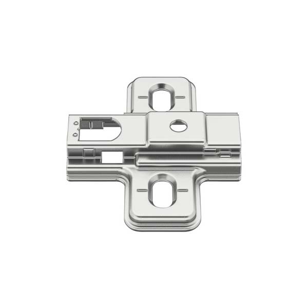 Hafele Placa Montaje De Chapa para Atornillar Metalla Clip H 311.71.500