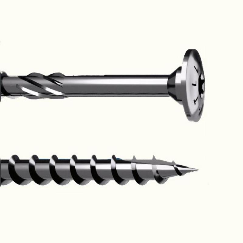 Holz Technic Tornillo Cabeza Ancha 6x100x100un. Tll6100