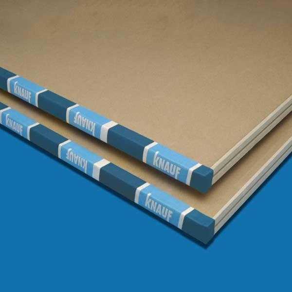 Knauf Placa de Yeso Impact 12,5 mm | Alto Rendimiento Anti-Golpes 1,20x2,40 m