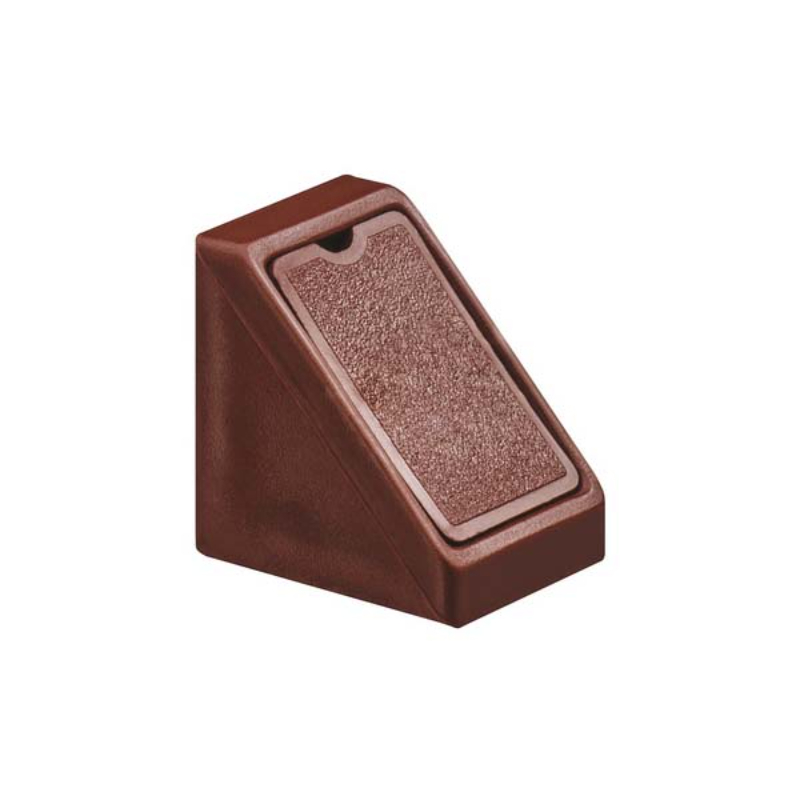 Hafele 262.56.155 Trapecio Mini C.Tapa P.Tornillos Marrón