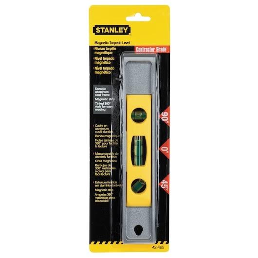 Stanley Bd Nivel Torpedo Aluminio 228mm 42-465