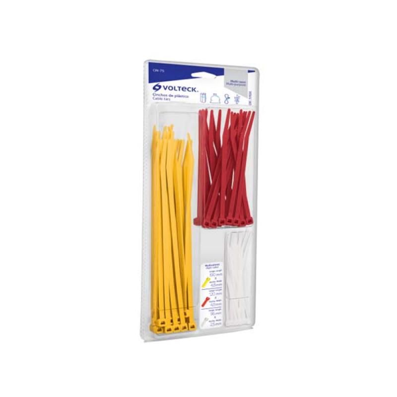 Juego de Precintos de Nylon Truper x 75 Unidades – 48990
