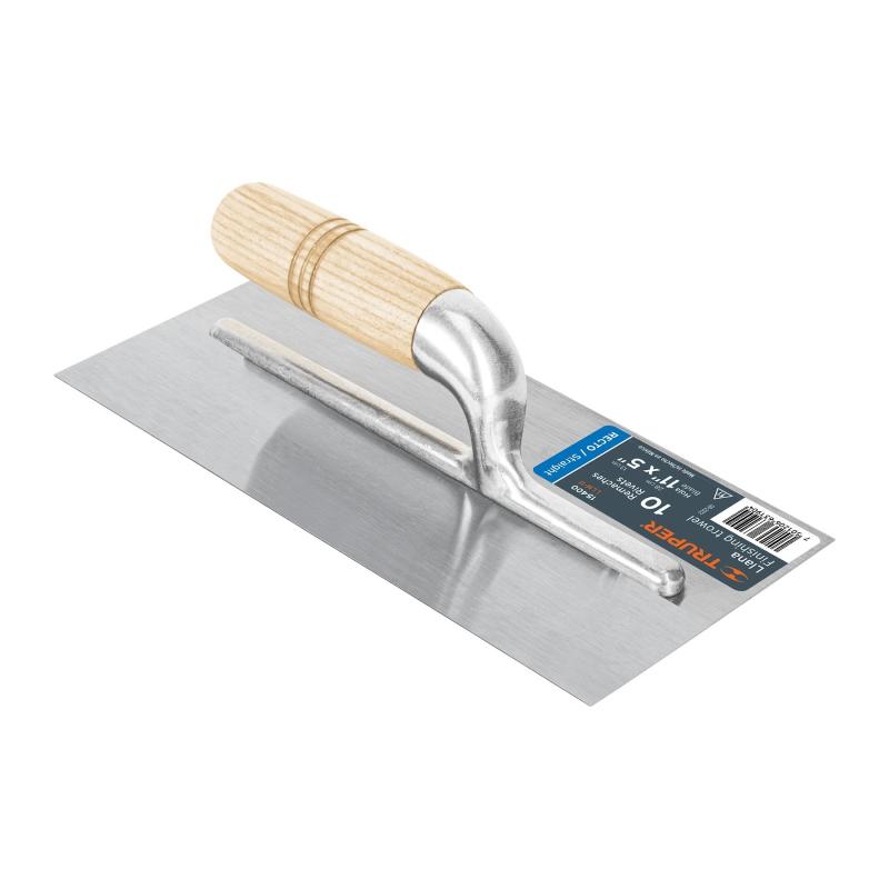 Truper Llana Recta 10 Remaches Mango Madera 15400