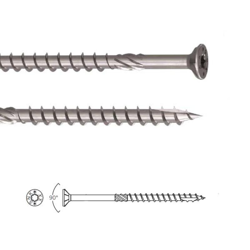 Holz Technic Tornillo 8x240x100 Un. Snk8240