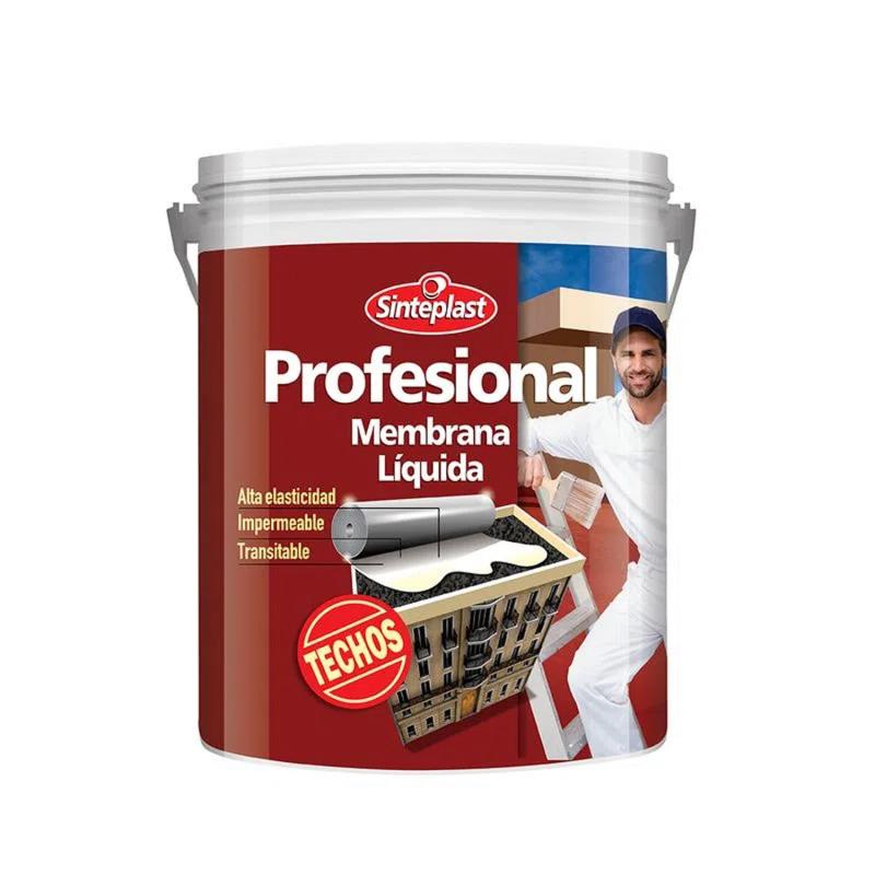 Membrana Líquida Profesional Techos Blanco Sinteplast 4 kg | Impermeabilizante Techado Código 85101024
