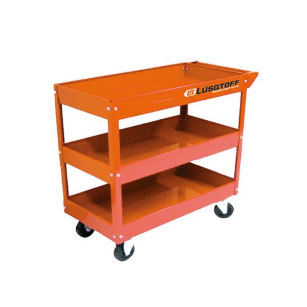 Mesa Portaherramientas Lusqtoff 3 Estantes TC-1350 - Carro Organizador