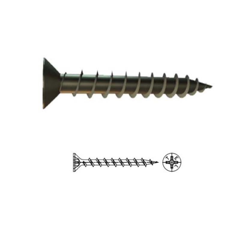Tornillo P/Madera 8" X 3" X 100 Un.