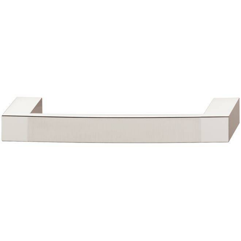 Tirador Hafele Zamak Cromado Pulido Mate 196 x 25 mm – Ref. 109.50.633