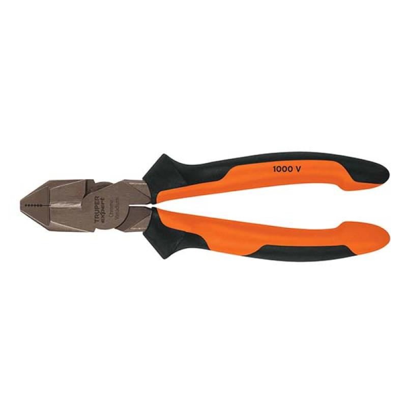 Pinza de Electricista 7" (175mm) aislada 1,000V Truper Expert – 17338