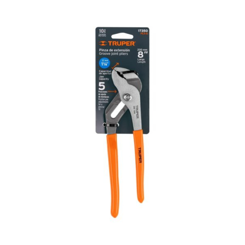 Pinza de Extensión Pico de Loro 8" Truper Expert – 17350