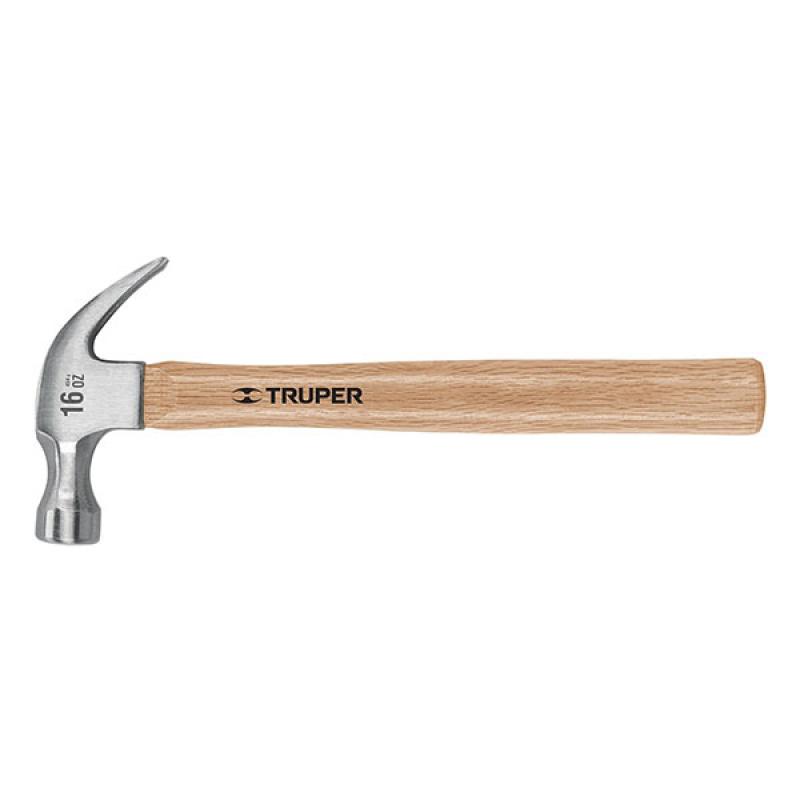 Truper Martillo Uña Curva 16 Oz 16752