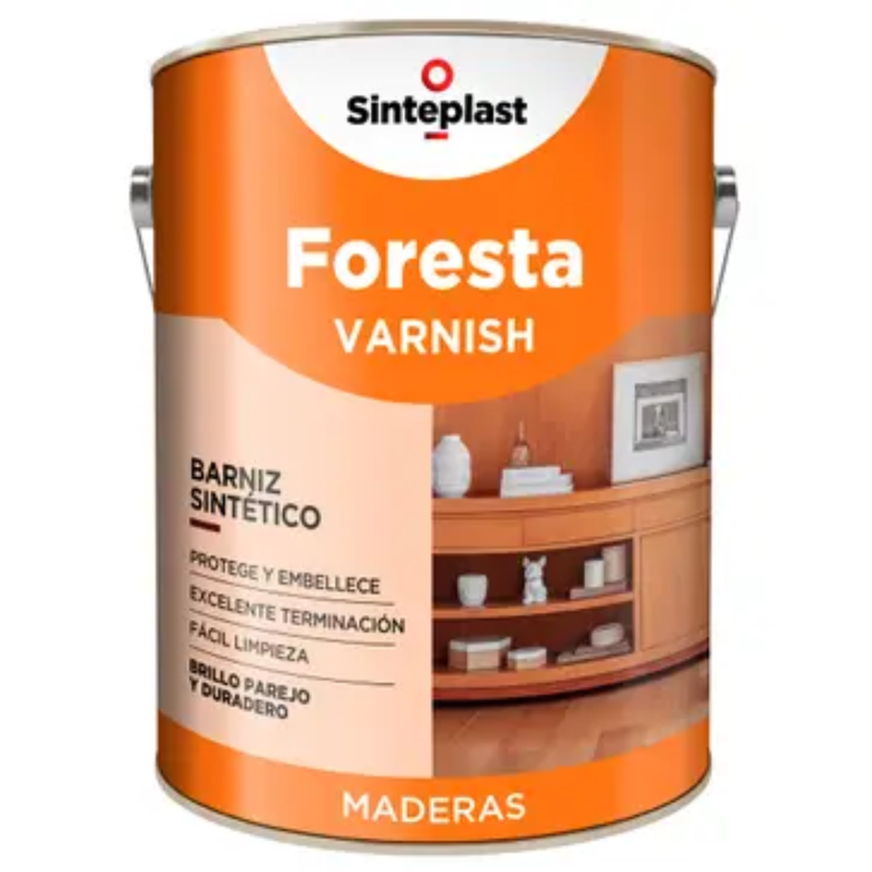 Sinteplast Varnish Barniz Sintetico Satinado 1 Lts. 42130003