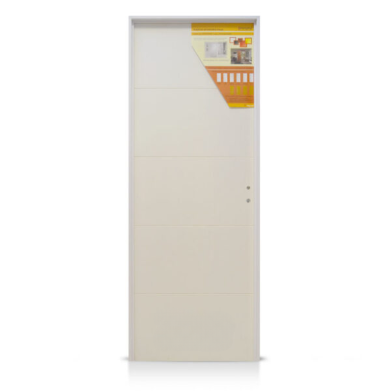 Carpincruz Puerta Placa Madison Blanca con Buña 80x2,20 T10 MM Izq