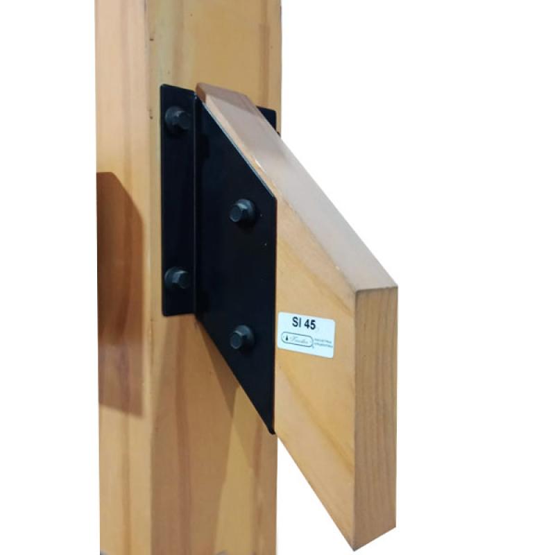 Inalko Si-45 Soporte Individual Izquierdo/Derecho 5"Par Pintado