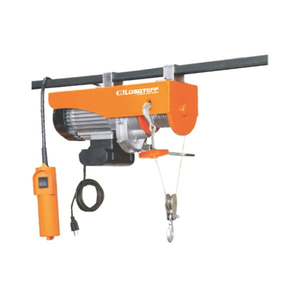 Aparejo Eléctrico Lusqtoff 250/500kg 12 Metros - N2 Profesional