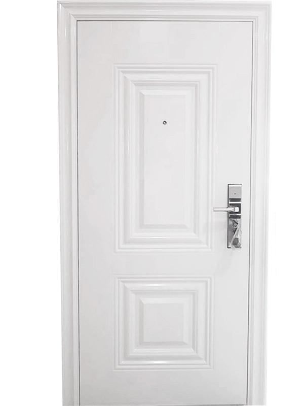 Puerta de Seguridad Clasica Santa Fe Pb340 205x96x7 Izq Blanca